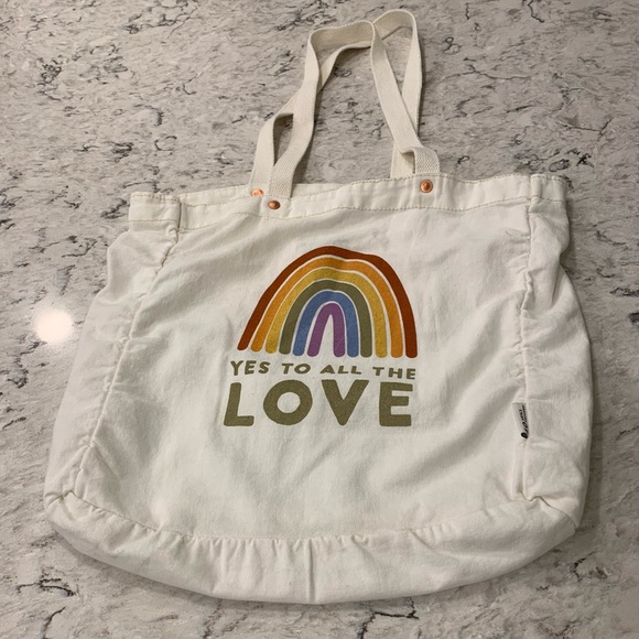 FEED Projects Handbags - FEED projects Yes To All The Love tote
